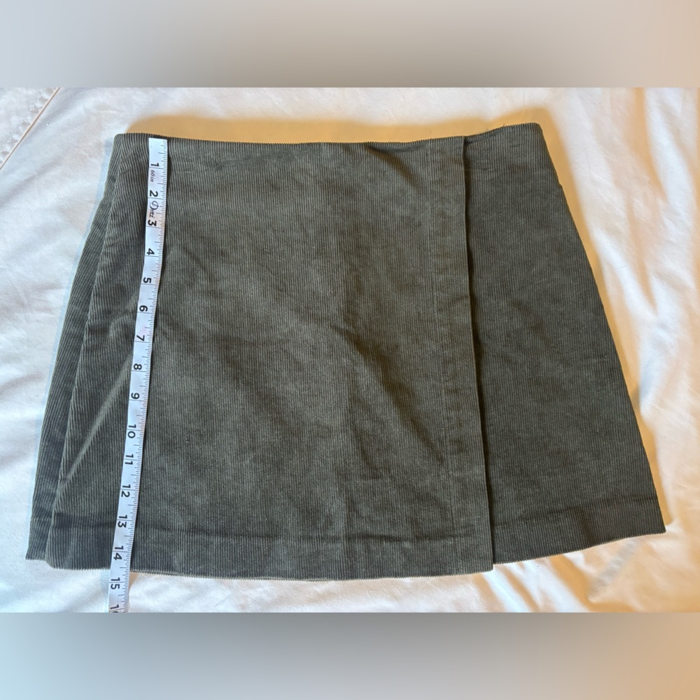 Gianni Bini Corduroy Mini Skirt